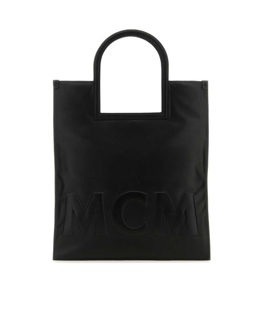MCM Black Folding Todd Bag