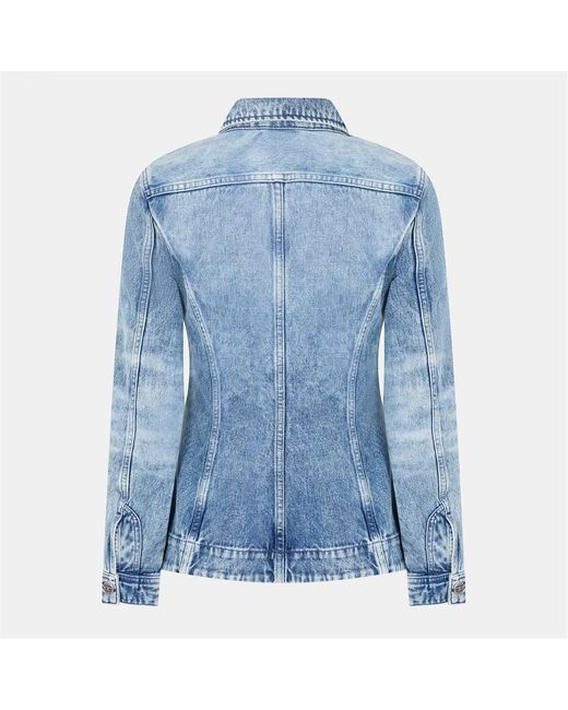 DIESEL Blue De-Katerinfsh Denim Jacket