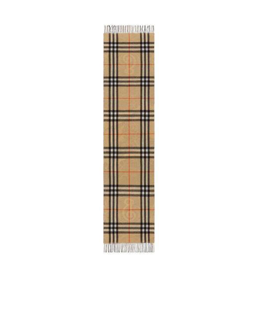 Burberry Multicolor Wide Reversible Stormy Knight Scarf