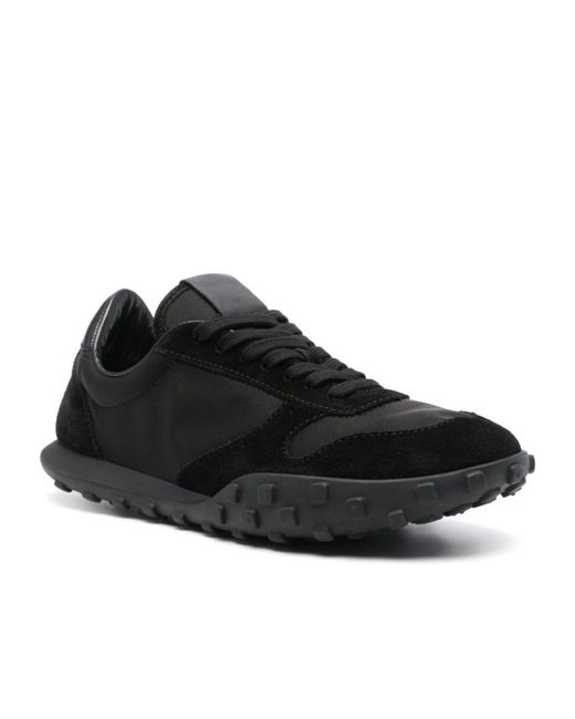 Jil Sander Black Lace-Up Sneakers for men