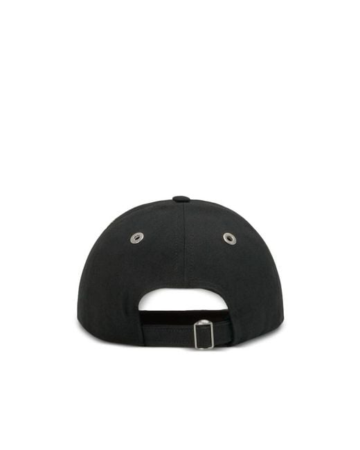 AMI Black Logo Hat for men