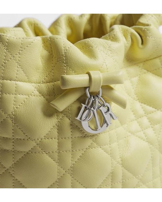 Dior Green Aable Mini Bucket Bag