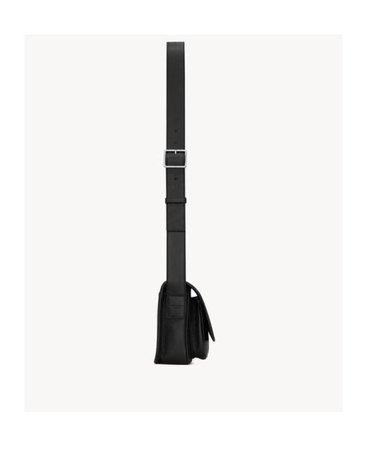 Saint Laurent White Niki Logo Shoulder Bag for men