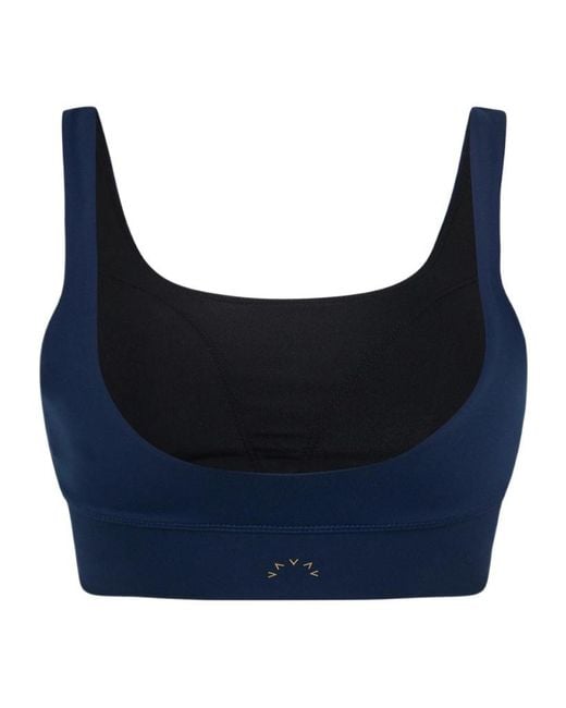 Varley Blue U-Neck Sports Vest