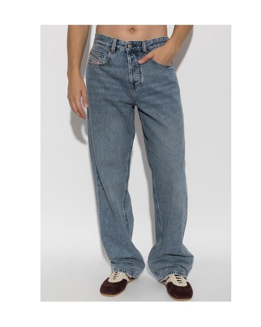 DIESEL Blue 2001 D-Macro Jeans for men