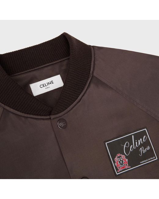 Céline Brown Teddy Jacket for men