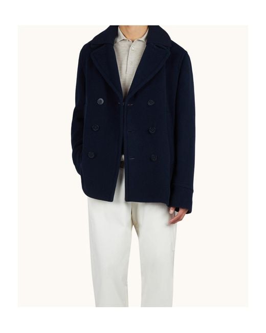 Paul & Shark Blue Double-Breasted Jacket for men