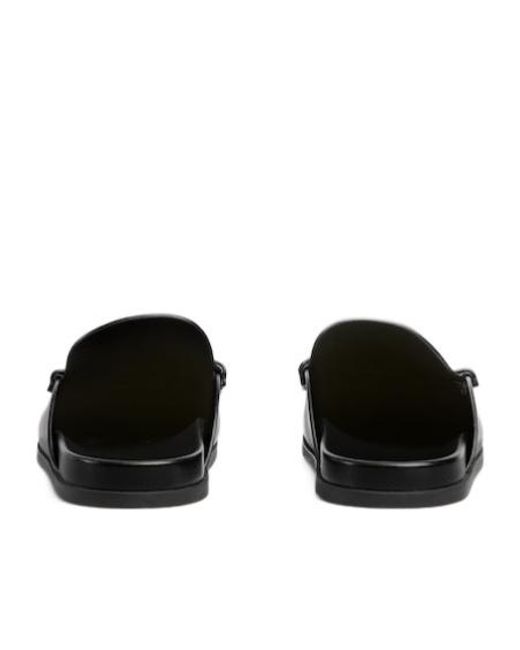Gucci Black Slip-On Mules for men