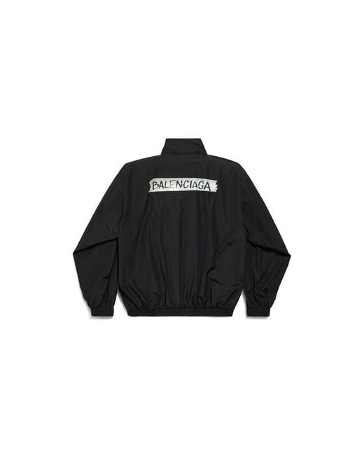 Balenciaga Black Light Jackets for men