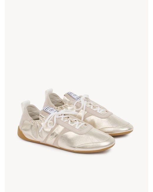 Chloé White Kick Sneaker