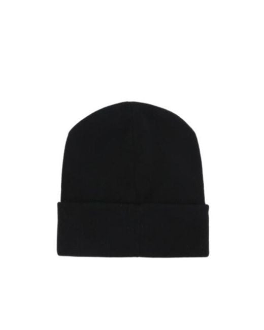 Brunello Cucinelli Gray Turn-Up Hem Knitted Beanie