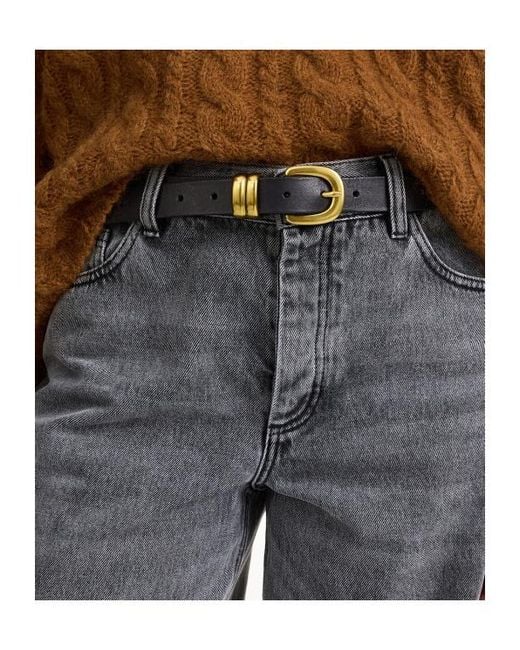 By Malene Birger White Zoilo Buckle Belt