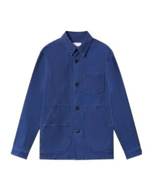 Isabel Marant Blue Ardy Chest-Pocket Jacket for men