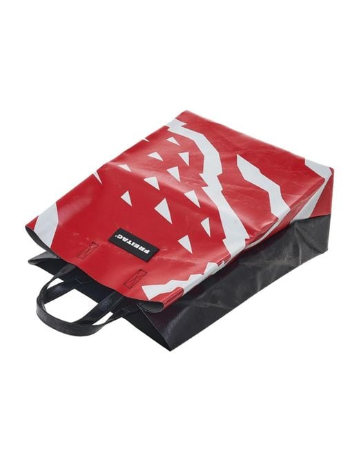 Freitag Pink Patterned Tote Bag for men