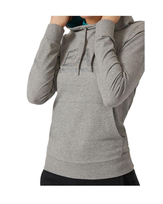 Emporio Armani Gray Long-Sleeved Sweater