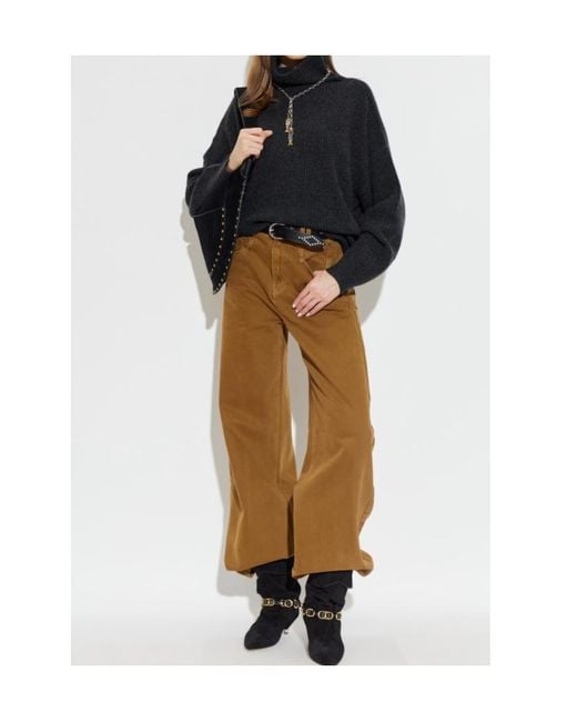 Isabel Marant Blue Long-Sleeved Sweater