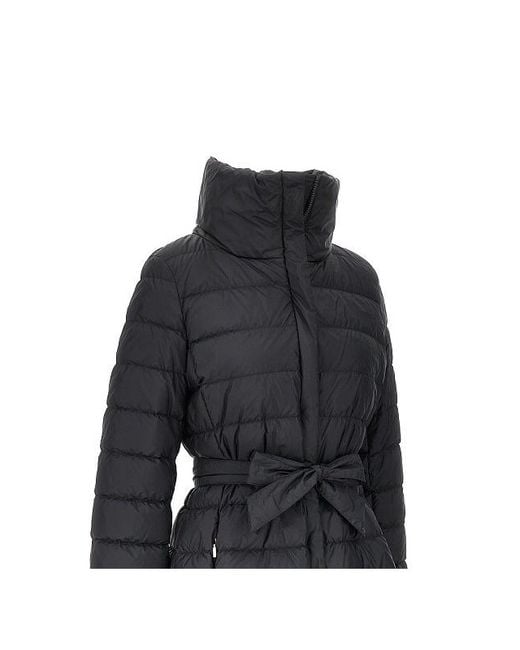 Weekend by Maxmara Black Quilted Puffer Jacket