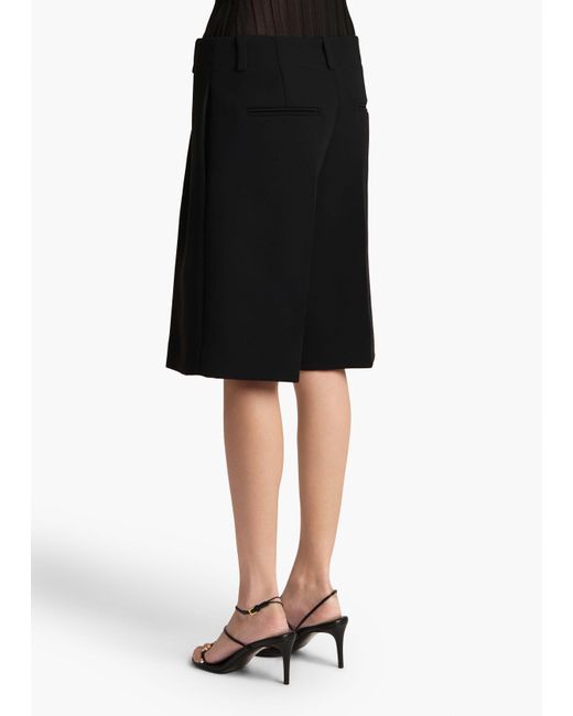 Khaite Black Laden Shorts