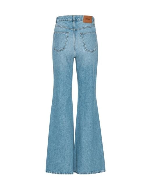 ROTATE BIRGER CHRISTENSEN Blue Flared Jeans