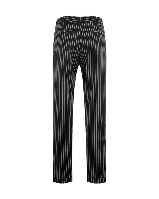Tom Ford Black Striped Pants