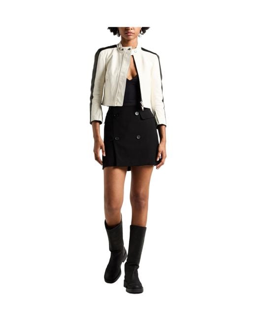 Balenciaga Black Solid-Colored Wrap Midi Skirt