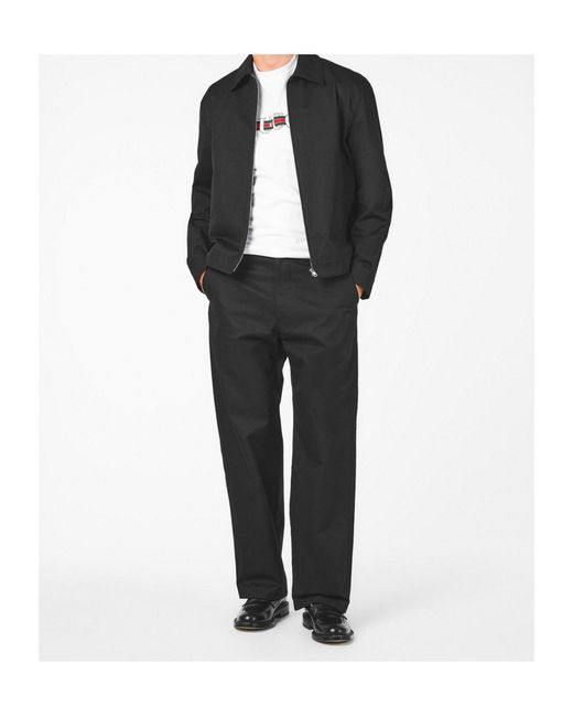 Gucci Black Straight-Leg Casual Pants for men