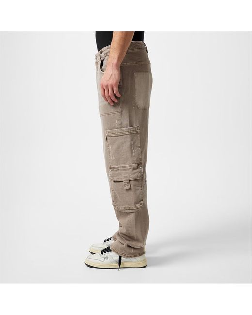 Represent Gray Workshop Jeans for men