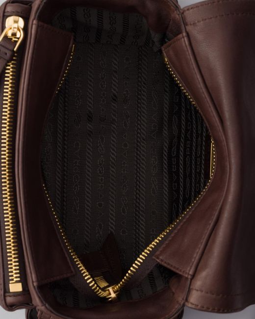 Prada Brown Explore Nappa Leather Mini-Bag