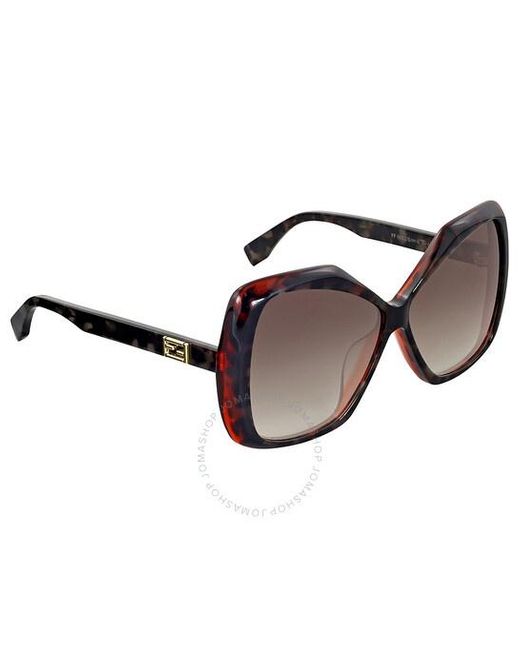 Fendi Multicolor Square Sunglasses