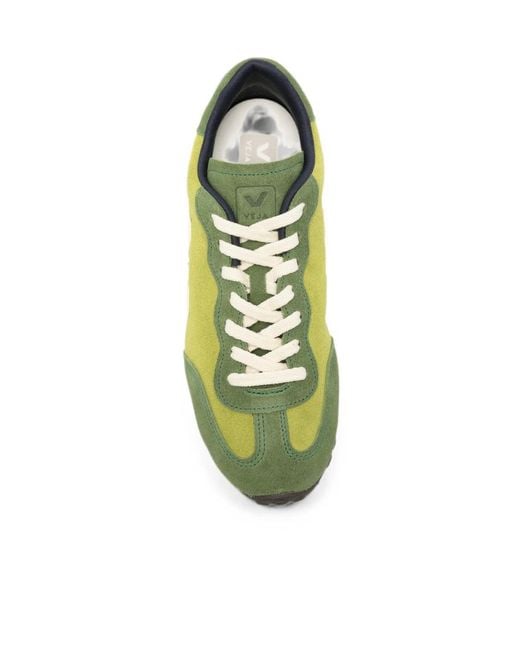 Veja Green Gt Suede V-Logo Sneakers for men