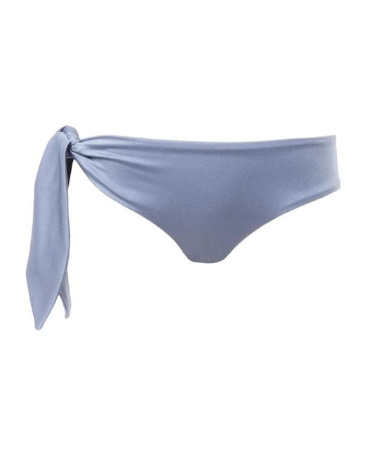 Chloé Blue Chloé Knotted Bikini Bottoms