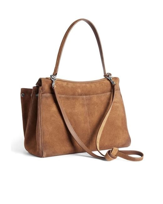 Balenciaga Brown Rodeo Medium Shoulder Bag