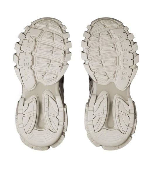 Balenciaga Gray Track Gradient Sneakers for men