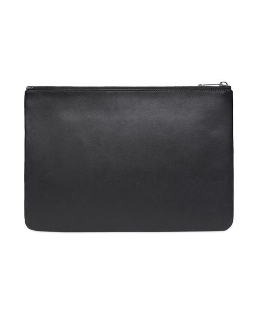 Burberry Black Logo Printing Handbag for men