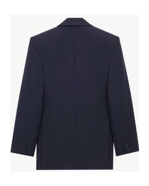 Saint Laurent Blue Blazers for men