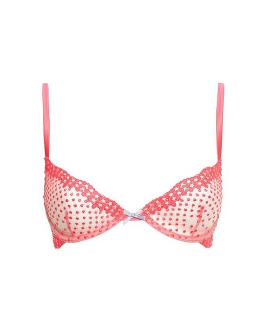 Fleur du Mal Pink Dotty Demi Bra