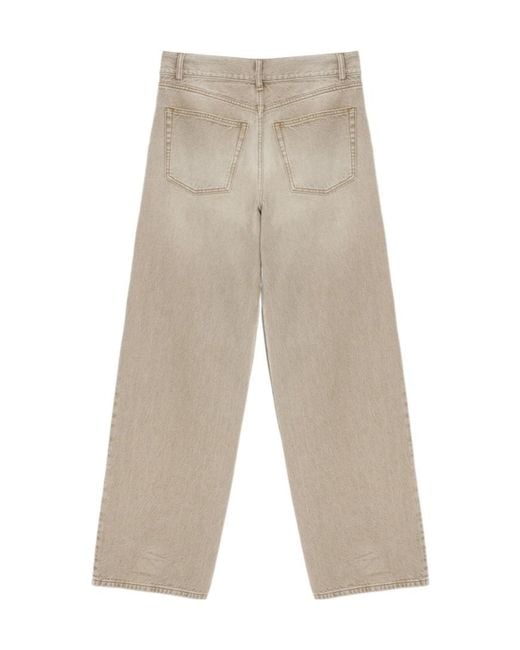 By Malene Birger White Belt Loop Jeans