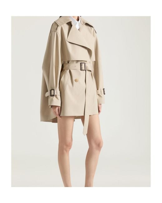 Givenchy Natural Long Wool Coat