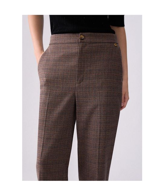 Liu Jo Brown Cigarette Pants