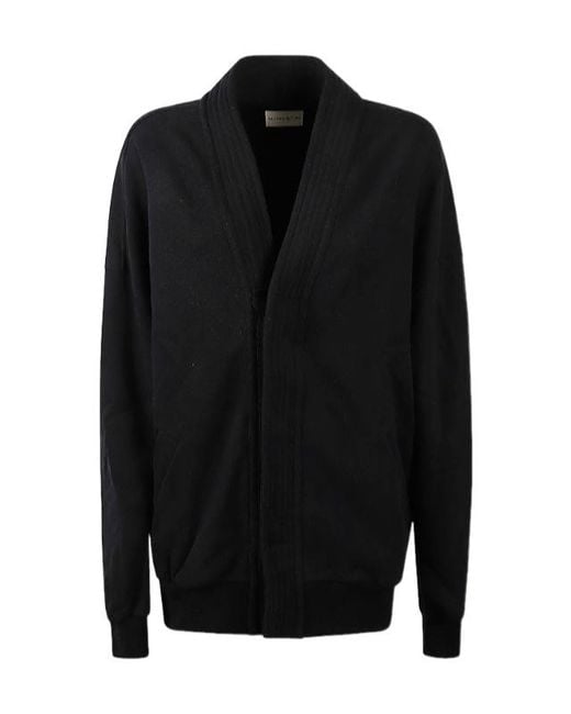 Mordecai Black V-Neck Casual Jacket