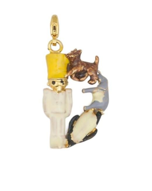 Marni Metallic Alphabet D Charm