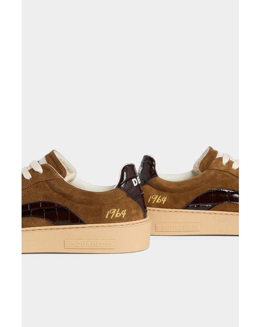DSquared² Brown Rider Sneakers for men