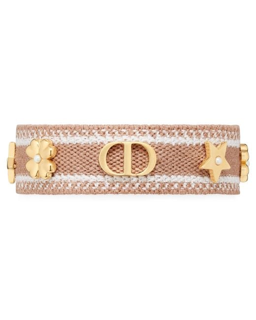 Dior White Christian Bracelet