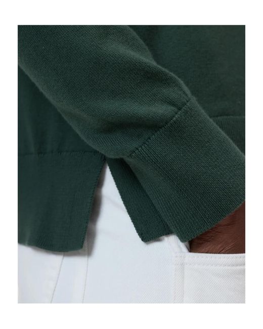 Closed Green Long Sleeve Crew Neck Knitwear