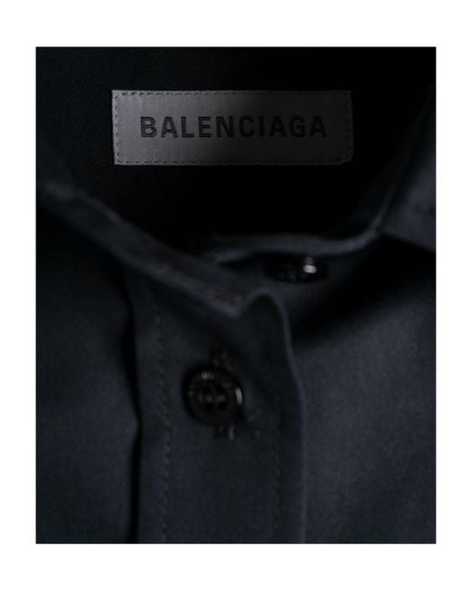 Balenciaga Blue Train Shirt