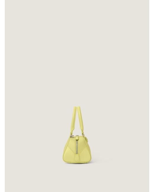 Givenchy Yellow Mini Antigona Cube East-West Bag