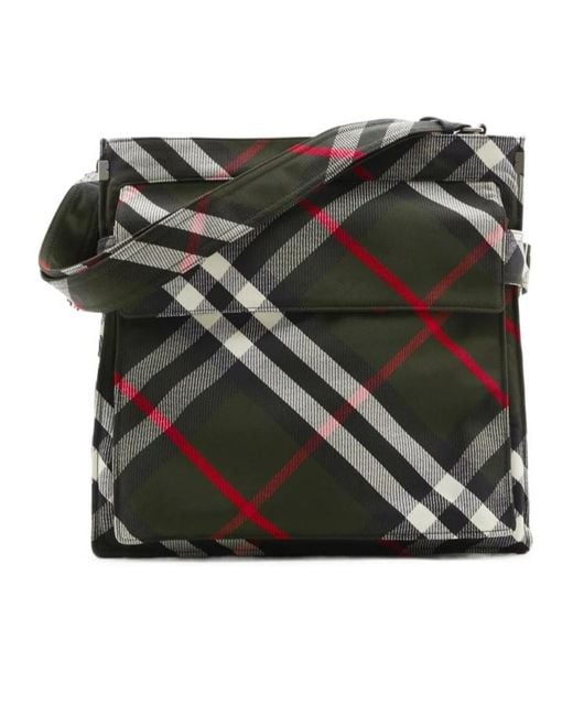 Burberry Green Medium Trench Tote Bag for men