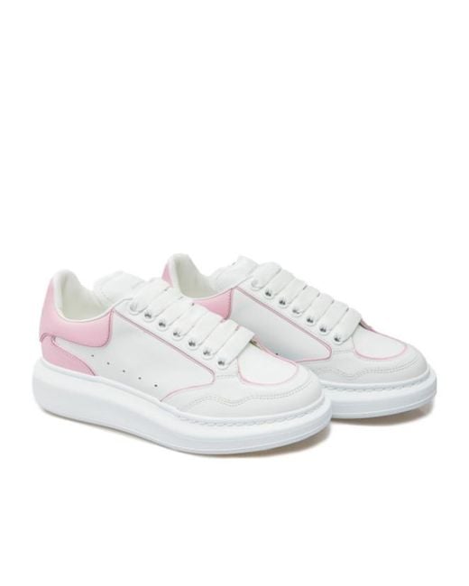 McQueen White Oversized Low-Top Sneakers