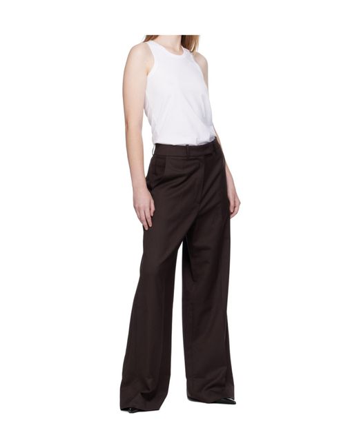 Frankie Shop Black Brickell Trousers