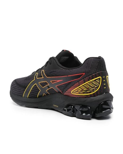 Asics Black Gel-Quantum 180 Panelled Sneakers for men